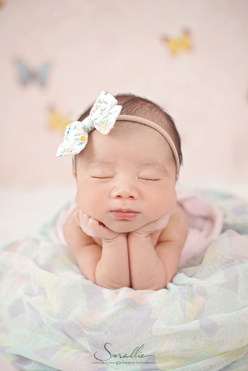 newborn photography butterfly