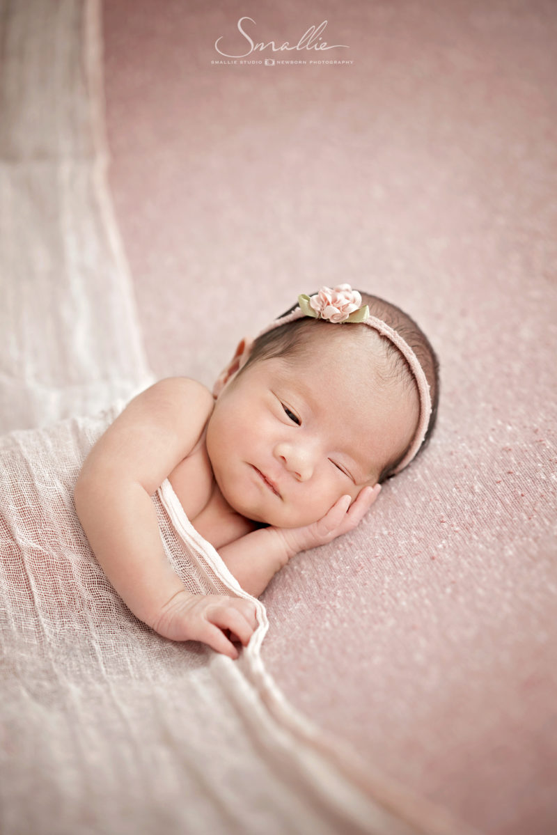 pink classy newborn